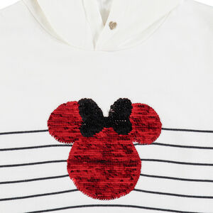 Jogging en molleton motif Minnie en sequins Disney 
