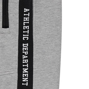 pantalon de jogging avec bandes printées et poches zippées 