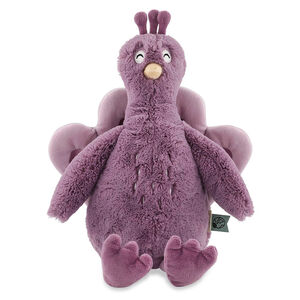 Peluche 25cm Mrs. Peacock 