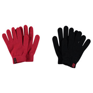 Lot de 2 paires de gants magiques en tricot pour enfant garçon 