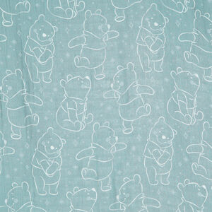 Lot de 3 langes en coton bio motif Winnie l'Ourson Disney 