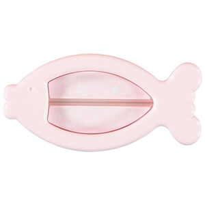 Thermomètre de bain forme poisson - Rose 