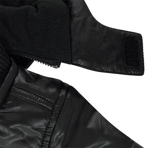 Doudoune matelassée doublée micropolaire à capuche amovible 