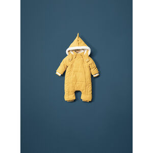 Combi-pilote matelassée doublée sherpa avec crête en relief 