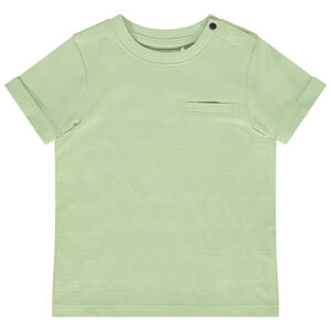 T-shirt manches courtes en jersey pop corn pour bébé garçon 