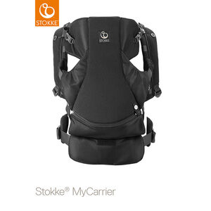 Porte-bébé ventral MyCarrier – Maille Noir 