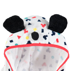 Peignoir en éponge avec motifs graphiques et sertis Mickey Disney  