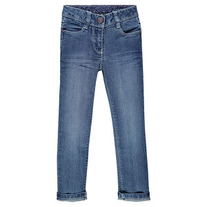Jeans slim effet used 