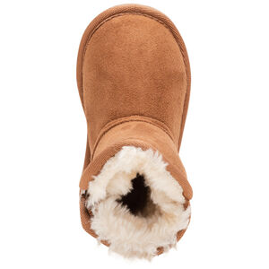 1/2 bottes fourrées camel 