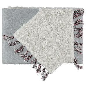 Ensemble bonnet et écharpe en tricot doublés sherpa 