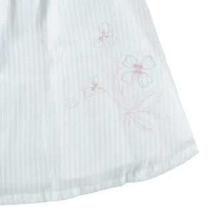 Ensemble de cérémonie robe volantée et bloomer assorti 