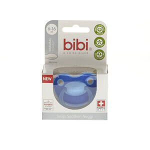 Sucette dentale bleu - 16m+ 