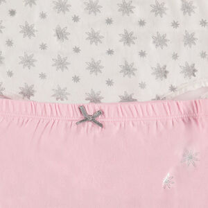 Lot de 2 bloomer assortis à motifs / uni 