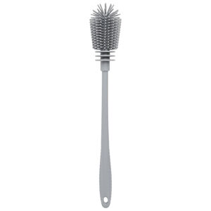 Goupillon en silicone pour biberon - Gris 
