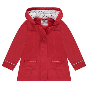 Coupe-vent en gomme doublé jersey 