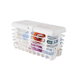 Panier de lave-vaisselle pour accessoires Combo 2 en 1 blanc 