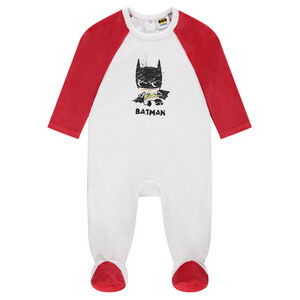 Dors-bien en velours bicolore print Warner Batman 