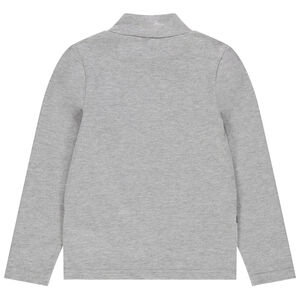 Sous-pull col cheminée en coton et print fantaisie pour enfant garçon 