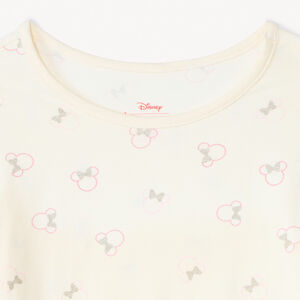 Lot de 2 maillots de corps manches courtes Minnie Disney fille 