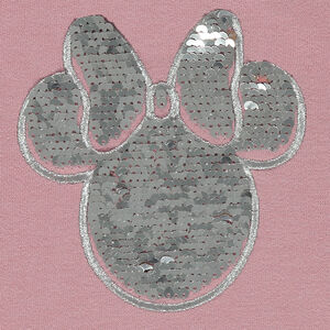 Sweat en molleton à capuche avec serti Disney Minnie en sequins magiques 