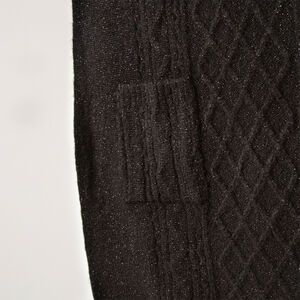 Junior - Robe en tricot manches courtes à poches 