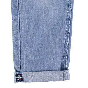 Junior - Jeans effet used et crinkle avec poches  
