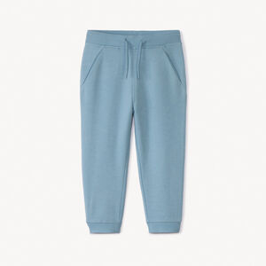 Pantalon de jogging uni en molleton pour bébé garçon 