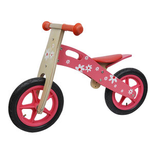 Draisienne en bois - Rose  