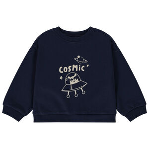 Sweat oversize molletonné print fantaisie pour bébé garçon 