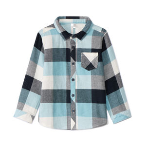 Chemise manches longues à carreaux pour bébé garçon 