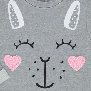 Jogging en molleton avec print fantaisie  