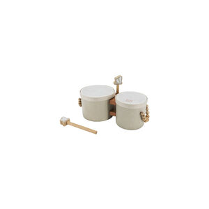 MUSIQUE BONGOS EN BOIS - NOUGAT 