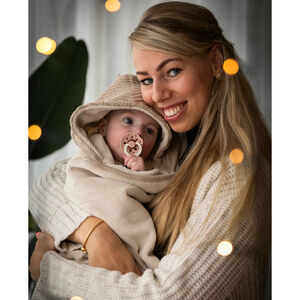 Couverture à emmailloter Grace Blush 