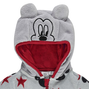 Surpyjama en sherpa à capuche avec oreilles cousues Disney Mickey 