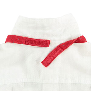 Chemise manches longues en coton fantaisie avec noeud amovible 