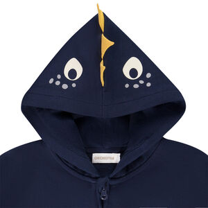 Gilet molletonné à capuche ludique garçon 