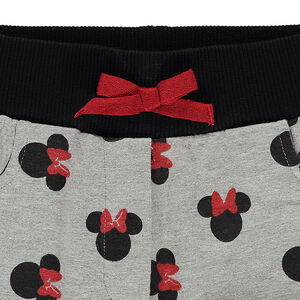 Pantalon de jogging en molleton avec serti Minnie Disney all-over 