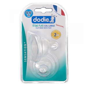 Set de 2 tétines Sensation+ débit 2 - Silicone 0-6m 