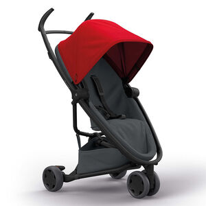 Poussette canne Zapp Flex - Red on Graphite 