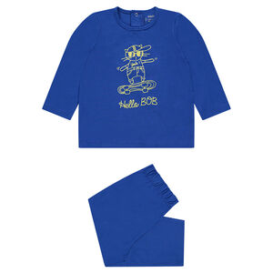 Pyjama en jersey avec print fantaisie 