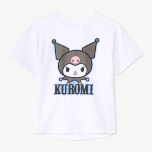 T-shirt manches courtes fantaisie Kuromi fille 