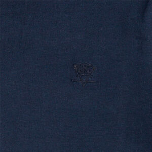 Junior - Sous-pull en jersey uni à col roulé avec logo brodé 