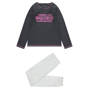 Junior - Pyjama en jersey avec inscription Star Wars™ printée 