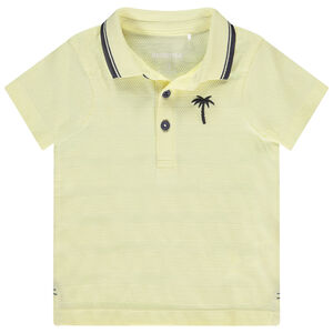 Polo manches courtes broderie fantaisie pour bébé garçon 