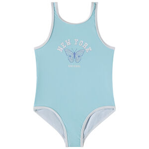 Maillot de bain 1 pièce avec print fantaisie papillon fille 
