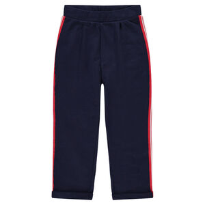 Junior - Pantalon de jogging avec bandes appliquées sur les côtés 