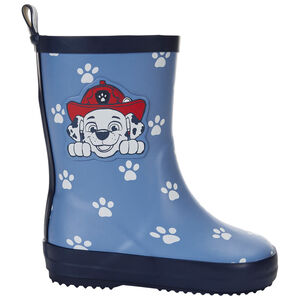Bottes de pluie Marshall Pat'Patrouille imprimé empreintes pour bébé garçon 