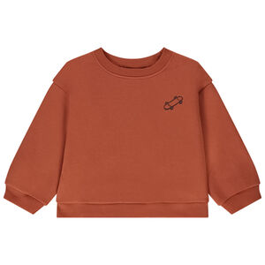 Sweat oversize en molleton broderie skateboard pour bébé garçon 