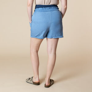 Short fluide de grossesse avec bandeau haut 