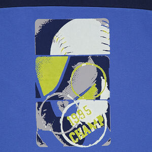 Junior - Tee-shirt manches longues avec texte printé au dos 